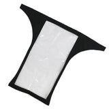 Maxbell Mobility Scooter Control Panel Cover Rainproof Dustproof Foldable Portable Black