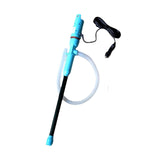 Maxbell Electric Oil Water Liquids Transfer Pump Car Siphon Hose for Oil Blue