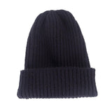 Maxbell Knitted Winter Hat Outdoor Ski Hat for Casual and Formal Adults Unisex Dark Blue