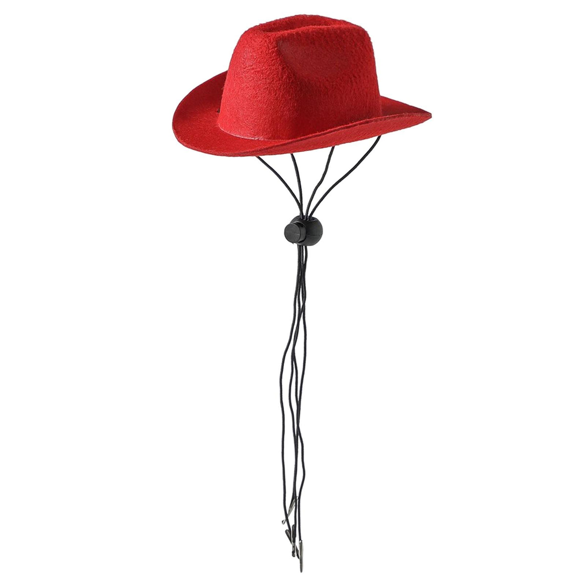 Maxbell Cute Pets Hat Headwear Nonwoven Fabric Soft for party wearing Holiday Red