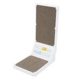 Maxbell Cat Scratching Post Furniture Protector Cat Scratcher Corrugated Cardboard White