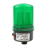 Max Rechargeable LED Silent Warning Flashing Beacon Warning Light Green