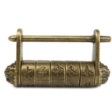 Maxbell Chinese Old Style Carved Word Password Padlock Locks