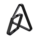 Maxbell 2x Flat Billiard Ball Rack Set Diamond Rack Triangle Rack Accessory Snooker Black