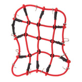 Max Maxb 1/8 1/10 Scale RC Luggage Net for RC Crawler Truck Car Roof Rack Red