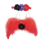 Max Handmade Newborn Baby Headband Baby Shower Photo Prop Hairband Red