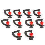 Max 10pcs G Type Plastic Greenhouse Humidifier irrigation Rotating Micro Nozzle