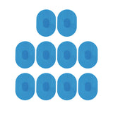 Maxbell 10x Patches Sports Sensor Stickers for Fitness Cycling Swim Shower blue