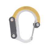 Maxbell Carabiner Clip and Hook Multifunctional Bag, Purse, Backpack Hanger Buckle Aureate