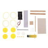 Max DIY Battery Powered Tank Model Children Kids Educational Science Vehicle Toy