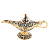 Maxbell Aladdin Genie Light Lamp Jewelry Holder, Home Decoration, Gift Dark Blue