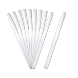 Maxbell 10Pcs Aluminum Bracelet Blank Set Stamping Engraving Shaping Molds Medium