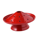Maxbell Ice Plates Tableware Ice Meat Tray Hot Pot Dish for Restaurant Red