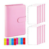 Maxbell Money Planner Waterproof Personal Expense Financial Journal Debt Tracking pink
