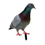 Maxbell Fairy Garden Stake Standing Decoration Animal Statue for Lawn Yard Backyard StyleA