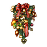 Maxbell Christmas Tree Wreath Decorative Ball Festival Wall Hanging Garland