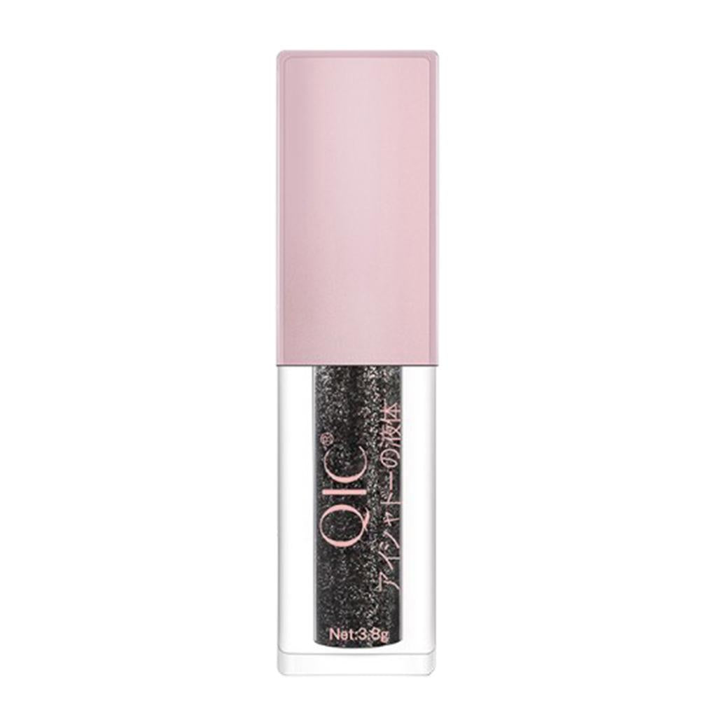 Maxbell Shimmering Liquid Eyeshadow Waterproof Women Eye Shadow for Body Face Black