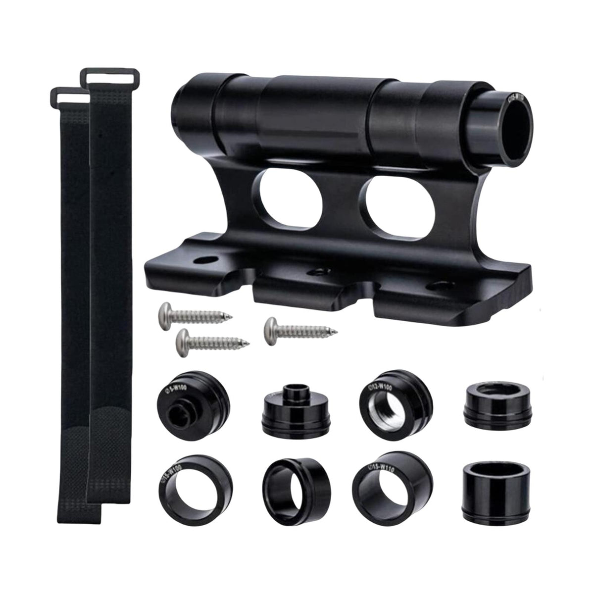 Maxbell Bike Fork Mount Front Fork Block Mount Rack Bike Holder Bike Bicycle Carrier Black