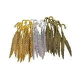 Max 30/18Pcs Beading Feather Bookmark With Loop Book Marker DIY Making 30 Pieces