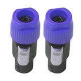 Max Maxb 4pins NL4FC Speaker Connector Aviation Plug Professional Audio Plug blue