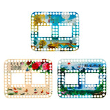 Maxbell 3 Pieces Embroidery Thread Organizer Cards Board Cardboard Accessory