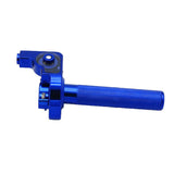 Maxbell 1/4 Turn 7/8" CNC Throttle Tube Handle Twist Grip for Honda CR CRF XR Blue