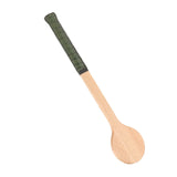 Maxbell Wooden Tennis Pointer Spoon Wooden Spoon 55x12cm for Training Beginner black green