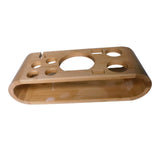 Maxbell Cocktail Shaker Wooden Rack Stable Display Stand for Wedding Beginners Party