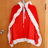 Maxbell Christmas Cosplay Red Cloak Festival Hooded Cape Fancy Dress Costume Props