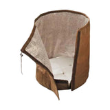 Maxbell Multifuntional Winter Plant Freeze Covers Reusable for Winter Potted Flowers L Coffee