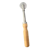 Maxbell Rolling Wheel Stringing Tool Wood Handle DIY Accessory Music Lovers Gift