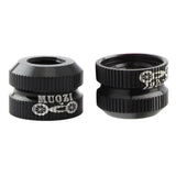 Maxbell Bike Vacuum Tire Law Mouth Nut Bicycle Tire Inner Tube Valve Caps Black