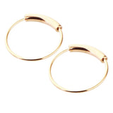 Max 2pcs Nose Ring Nose Hoop Tragus Helix Ear Piercing Steel Ring 6mm Rose Gold