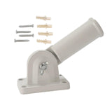 Maxbell Flag Pole Holder Aluminum Flag Pole Mounting Bracket for Outside Porch House