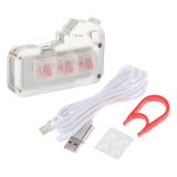 Maxbell Mini 3 Key Game Keypad Macro Programmable RGB LED Backlit Transparent Keycap Red Switch