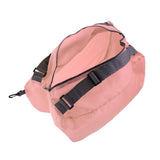 Maxbell Foldable Travel Backpack Rucksack School College Camping Shoulder Bag Pink