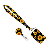 Maxbell ID Card Holder Lanyard with Clip Badge Holder for School Worker styleE
