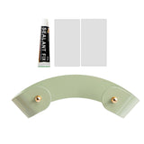 Maxbell Pot Lid Storage Rack Pan Organizer Wall Mount Self Adhesive Compact Durable Green