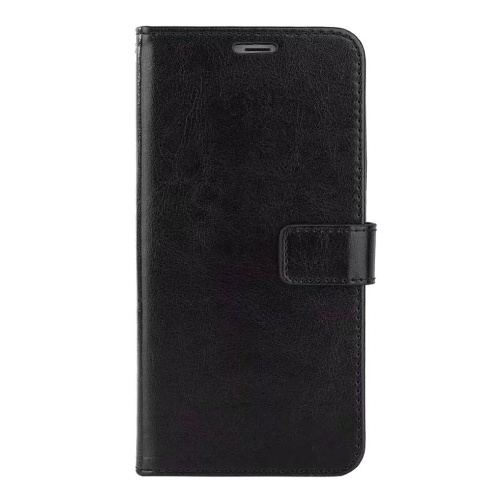 Maxbell PU Leather Flip Phone Case with Card Slot for Samsung Galaxy S10 E Black