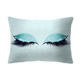 Maxbell Eyelash Printed Throw Pillow Cover Square Cushion Covers Sofa Pillow Case 11