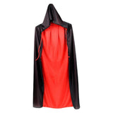 Maxbell Long Halloween Cloak Costume Death Cape Witch Cape Adults Cosplay Unisex Double Sided Hood