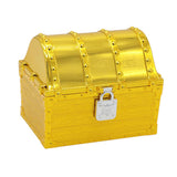Max Maxb Large Pirate Treasure Chest Toy Antique Theme Party Favors Prop Decor gold