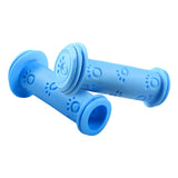 Maxbell Rubber Bicycle Handlebar Grips Comfortable 0.87in for Kids Bike Child Boys Blue