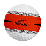 Maxbell Golf Ball Durable Portable Long Distance Golf Practice Ball Golf Accessories Orange