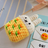 Max Knitting Wool Earphone Cover Built-in Silicone Case for AirPods Rabbit