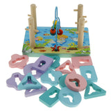 Maxbell Geometry Shape Block Early Educational Intelligence Development Toy Winding