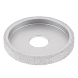 Max Diamond Brazed Grinding Wheel Rotary Polishing Cutting 10mm Flat