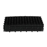 Maxbell 5 Pcs Aquarium Bottom Isolation Board - Fish Tank Undergravel Filter Plate Black