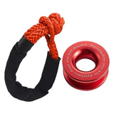 Maxbell Car recover Ring 55000lbs Towing Winch Soft Shackle for SUV Truck with Tow Rope