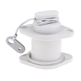 Maxbell Universal PVC Scupper Drain Valve Cap for Kayak Inflatable Boat 36mm Gray